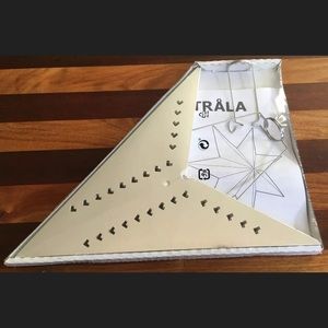 IKEA Strala Paper Star Silver